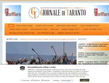 Tablet Screenshot of giornaleditaranto.com